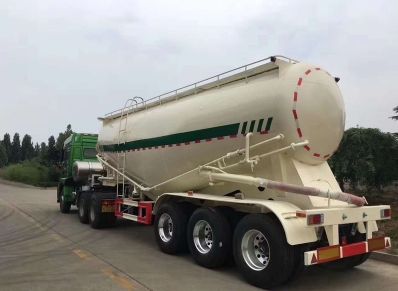 水泥罐车的管路系统以及工作原理